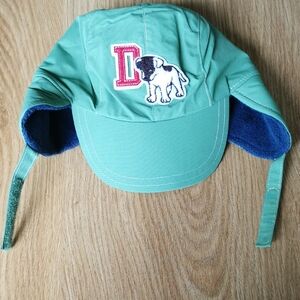 Green Dog Embroidered Cap